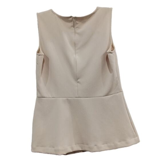 New ava By Le Tote Structured Sleeveless Blouse Size Small - Picture 6 of 6